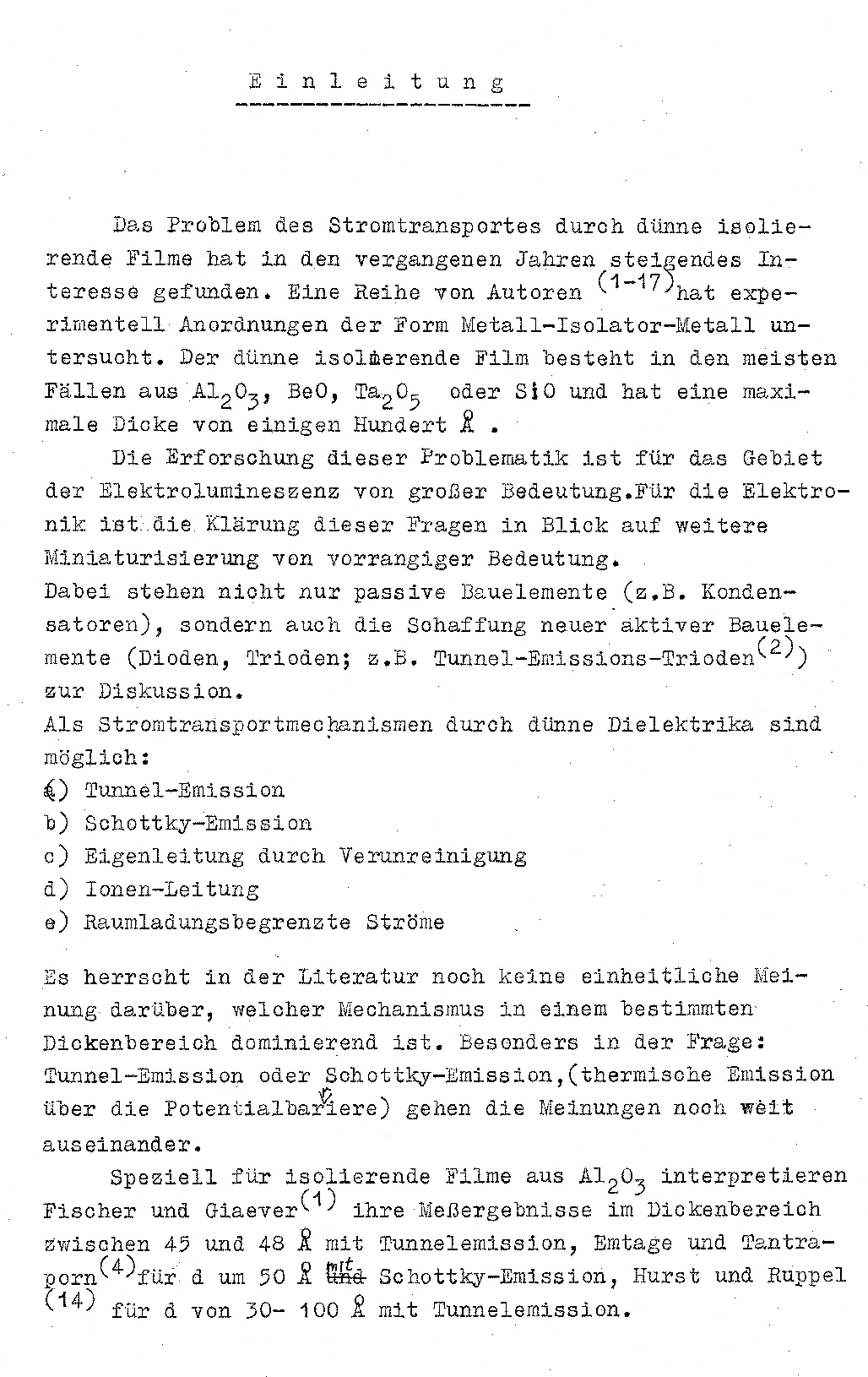 Diplomarbeit Einleitung