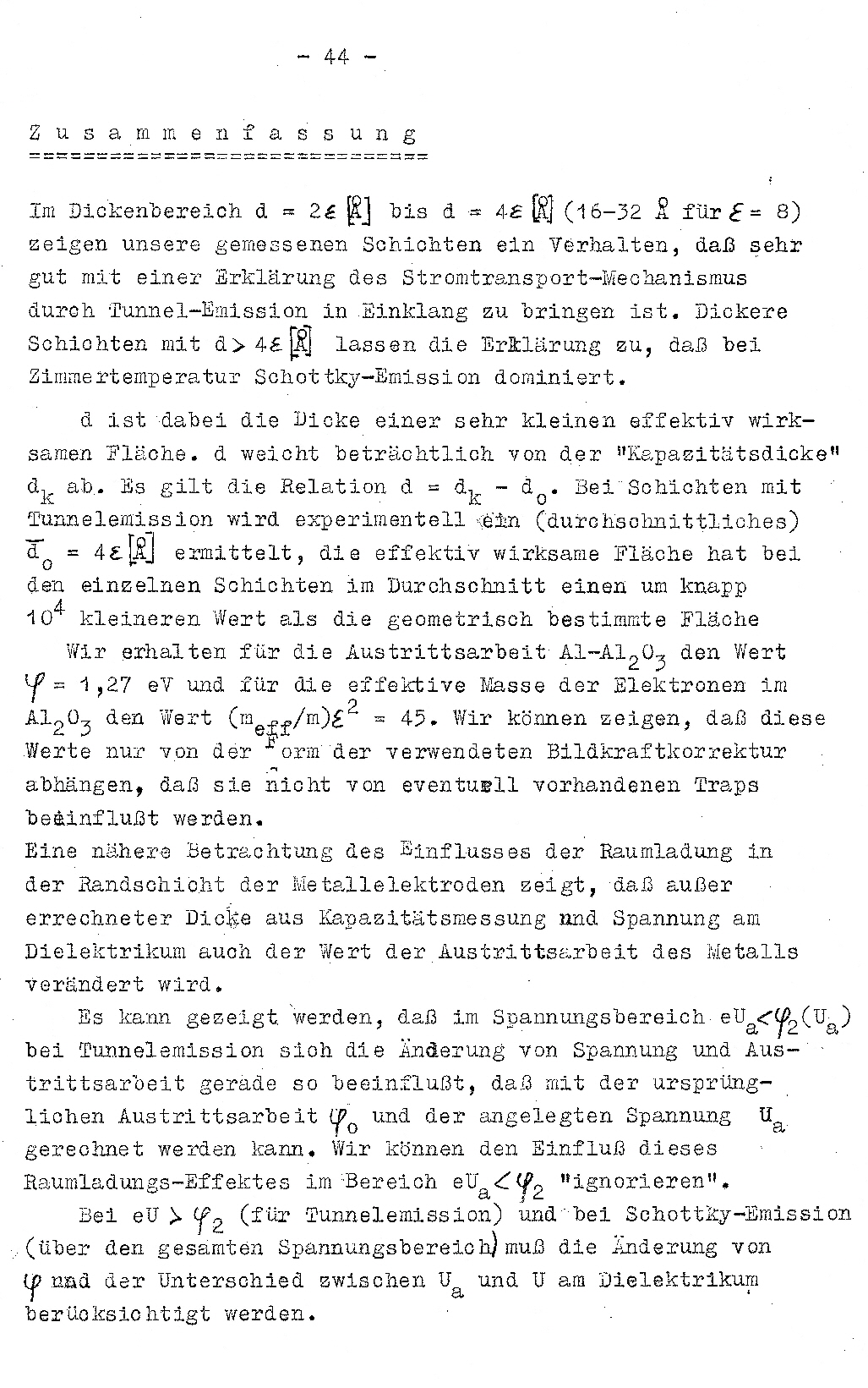 Diplomarbeit Zusammenfassung